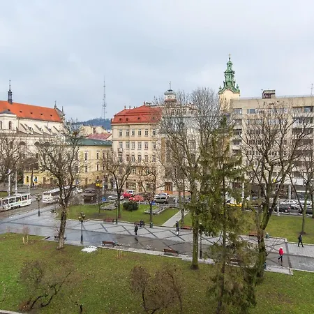 Біля Дзиги Сучасна Квартира На Вулиці Вірменській 35 Lviv Exterior photo